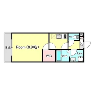 シエーナ松波Ⅱ【3階】の間取り