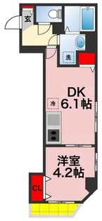 カイテキースⅤ【5階】の間取り
