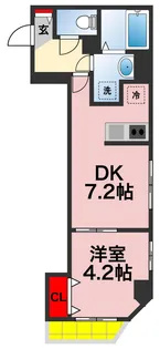 カイテキースⅤ【1階】の間取り