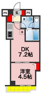カイテキースⅤ 【5階】の間取り