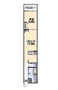 Likes仁戸名町 A棟 【302号室】の間取り
