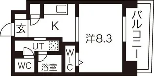 北海道札幌市中央区北一条西23丁目【マンション】の間取り