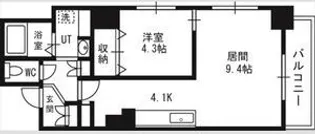 北海道札幌市中央区南一条西18丁目【マンション】の間取り