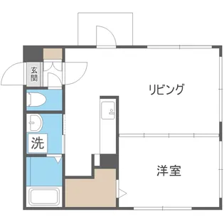 北海道札幌市中央区南四条西18丁目【マンション】の間取り
