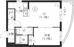 北海道札幌市中央区南四条東5丁目【マンション】の間取り