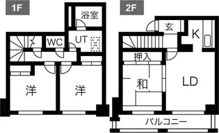 北海道札幌市西区発寒一条3丁目【マンション】の間取り