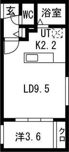 北海道札幌市西区発寒四条7丁目【マンション】の間取り