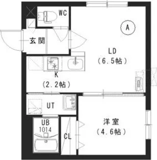 北海道札幌市西区発寒六条9丁目【マンション】の間取り