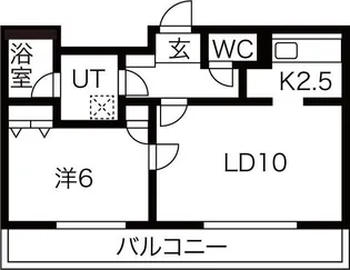 グリニッジタウン西札幌【302号室】の間取り