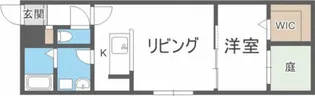 VILLA LIISA【101号室】の間取り