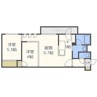 GRAN PARADISO【2階】の間取り