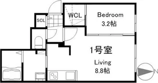 LIISA円山裏参道【3階】の間取り