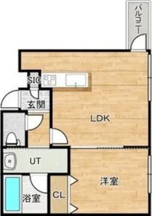 リュクス円山公園【3階】の間取り