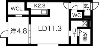 art maison (アートメゾン)【5階】の間取り