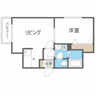 カルペ・ディエム宮ヶ丘【3階】の間取り