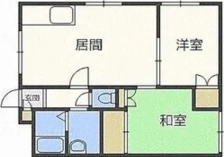 ユニックスハイム【201号室】の間取り
