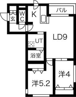 Axis Arc【4階】の間取り