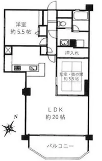 鎌倉ビューパレス【3階】の間取り