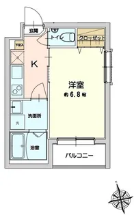 Deux Mathias 雪ノ下【1階】の間取り