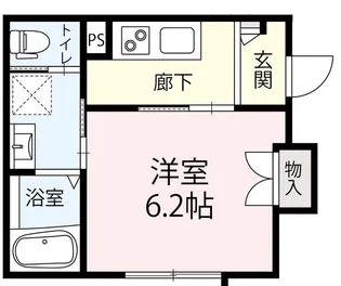 モンテクリスト鎌倉【1階】の間取り