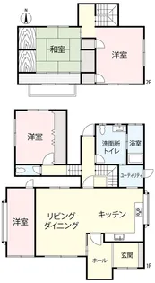 神奈川県鎌倉市笹目町【一戸建】の間取り