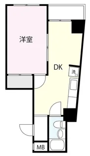 セザール山下公園【4階】の間取り