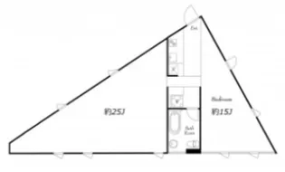 WEEKEND HOUSE ALLEY【2階】の間取り