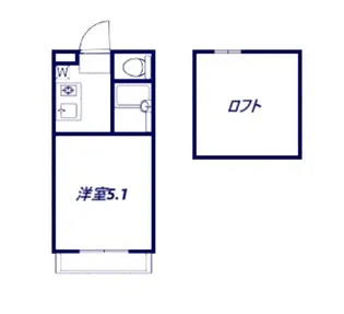 ビューテラス鎌倉【2階】の間取り