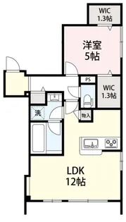 (仮称)鎌倉市台メゾン北棟【1階】の間取り