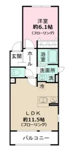 鎌倉S Haus【3階】の間取り