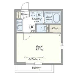 ハピネス ヒロ【2階】の間取り