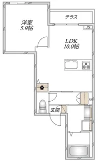 (仮称)雪ノ下1丁目メゾン【1階】の間取り