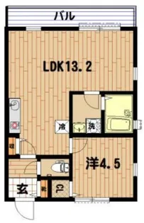 spruce逗子【1階】の間取り