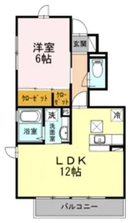 セレッソグランデ【1階】の間取り
