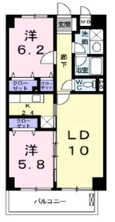 SakuraGrace【2階】の間取り