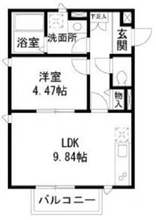 La Crest Yui【2階】の間取り
