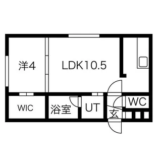 Lilace【101(P-3セット)号室】の間取り
