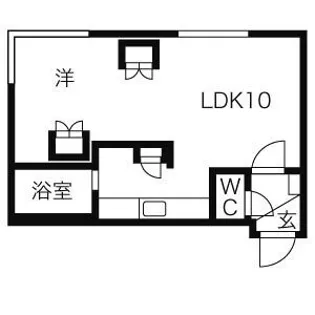 メゾンドール【4階】の間取り