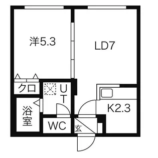 グリーンヒル美園【4階】の間取り