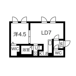 コローレN28W4【3階】の間取り