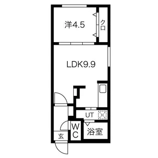 Cherisis元町(シェリシス元町)【4階】の間取り