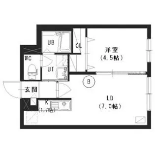 Rent北34条【3階】の間取り
