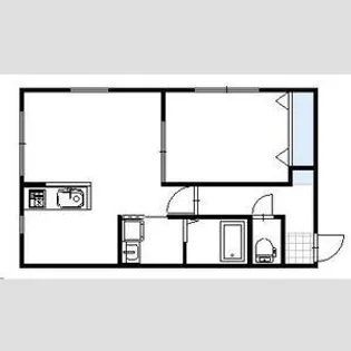 K-MODE菊水【1階】の間取り