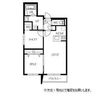 Daiya sfida Sapporo city(ダイヤ・スフィーダ札幌シティ)【4階】の間取り