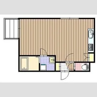 ラプラスワン【3階】の間取り