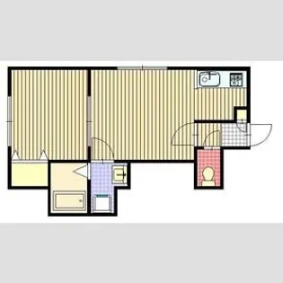 F-STAGE麻生【3階】の間取り