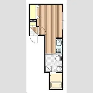 BLESSING アムール 資生館【103号室】の間取り