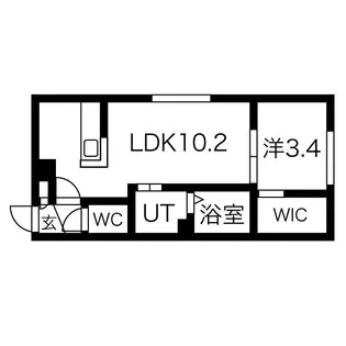 GRATUS N18【1階】の間取り