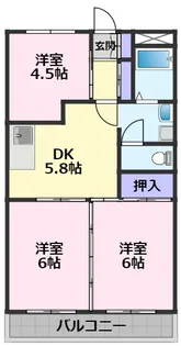 昭和レジデンス2【302号室】の間取り