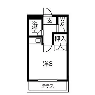 Tコーポ【103号室】の間取り
